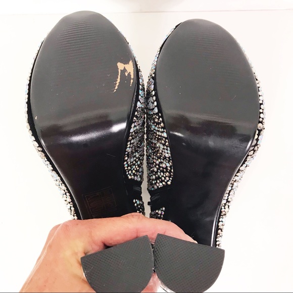 Lady Couture Swarovski Platform Heel Booties Glory - Picture 7 of 8